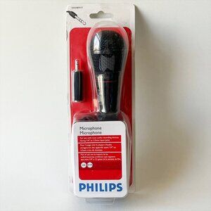 Philips Dynamic Cable Karaoke Microphone NIB